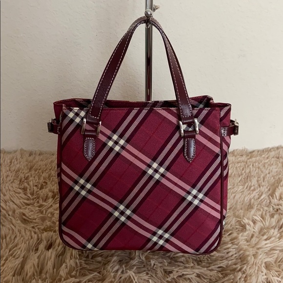 Auth Burberry Blue Label London Reds Mini Handbag - Picture 6 of 16